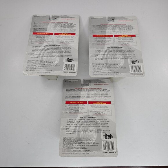 Racing Champions Hot Rod Magazine Cars Lot of 3 49 Custom Merc 50 Ford Custom 32 - Picture 5 of 8